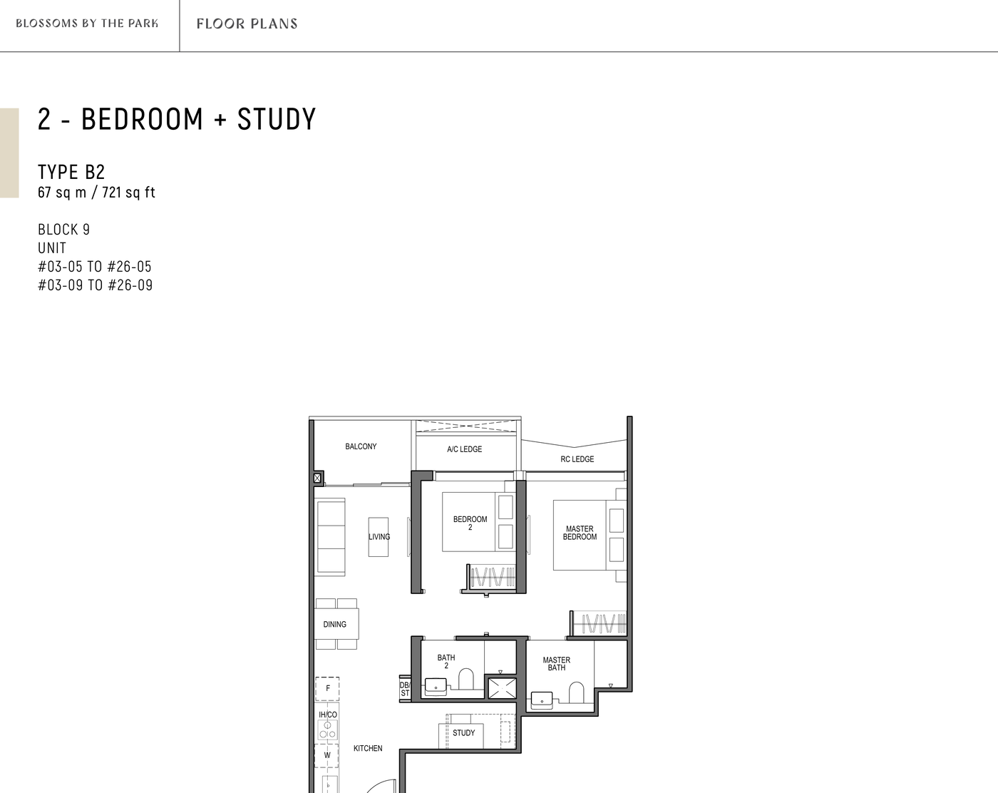 Type B2 floor plan