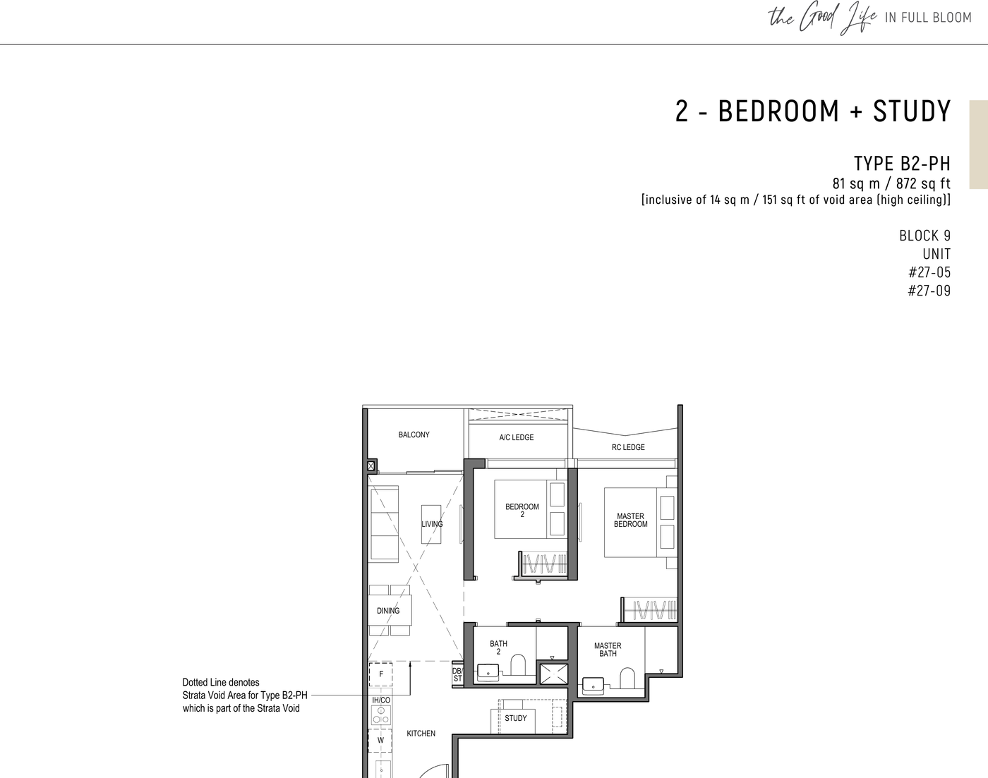 Type B2-PH floor plan