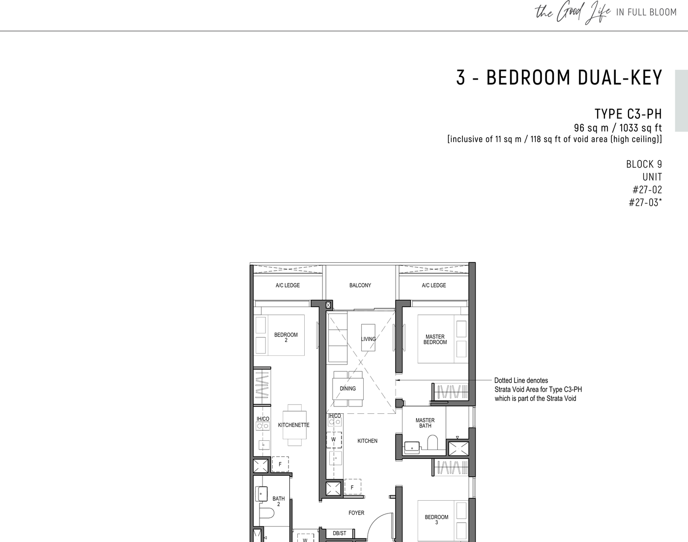 Type C3-PH floor plan